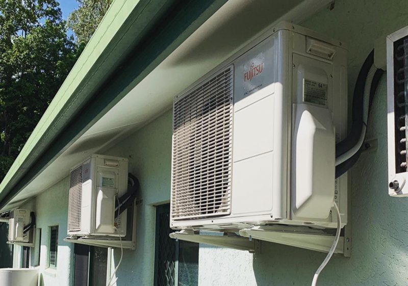 Commercial air conditioning system serviced by Tropicool in Cairns